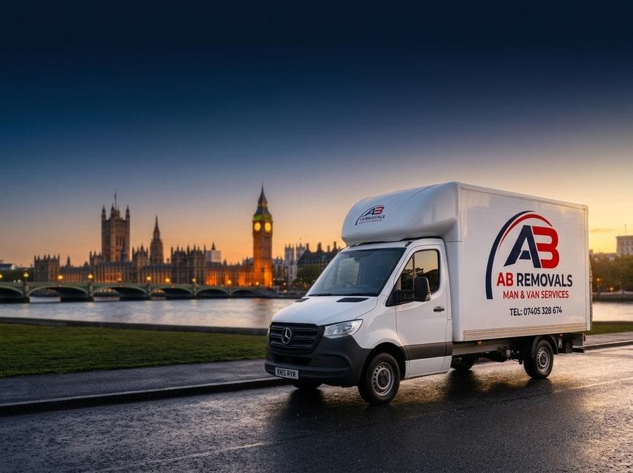 AB Removals man and van Luton van in London
