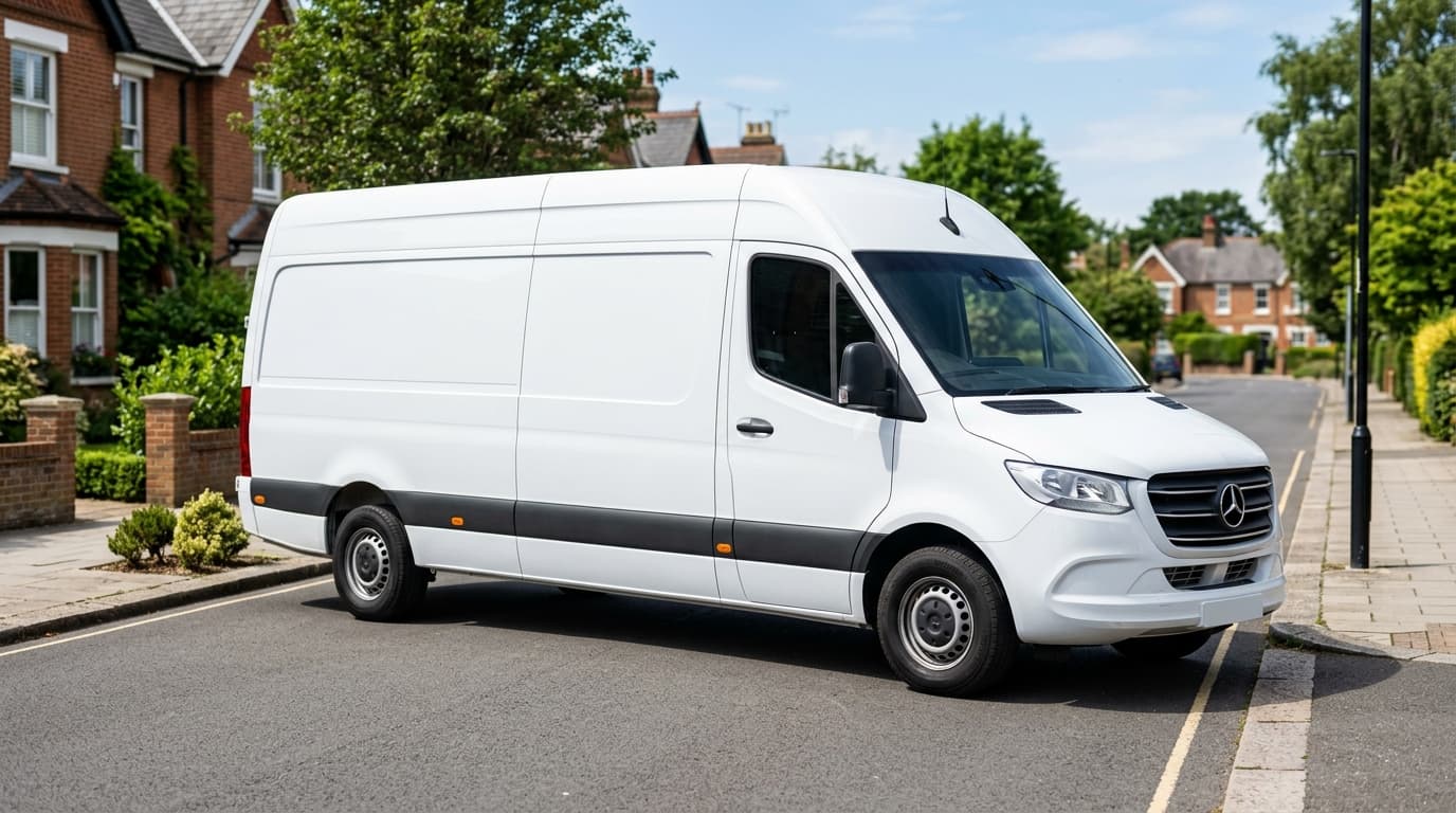 Extra Long Wheelbase high-roof commercial removals panel van